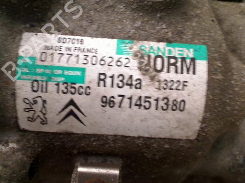 AC compressor PEUGEOT 3008 I MPV (0U_) 2.0 HDi Hybrid4 (0URHCA) | BP28510393M34