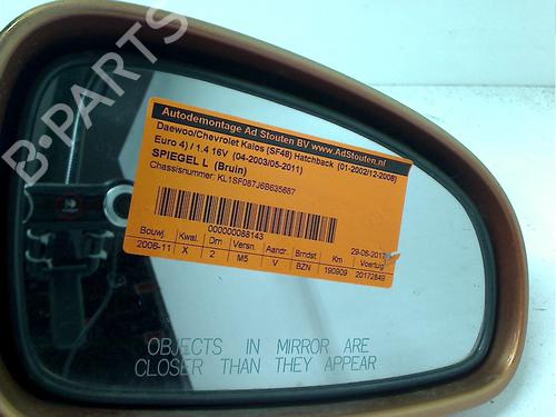 Used Right mirror CHEVROLET AVEO / KALOS Hatchback (T200) 1.4 16V (94 hp) 11303689