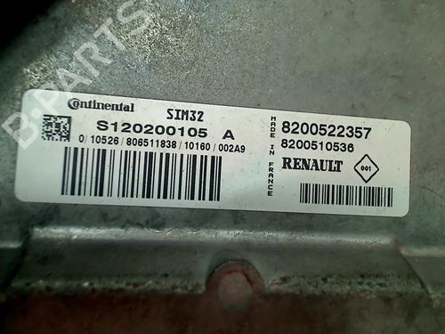 Engine control unit (ECU) RENAULT CLIO III (BR0/1, CR0/1) 1.2 16V (BR02, BR0J, BR11, CR02, CR0J, CR11) | BP13017050M57 