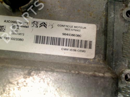 Engine control unit (ECU) CITROËN C3 / C3 ORIGIN III (SX) 1.2 THP 110 | BP25598370M57 
