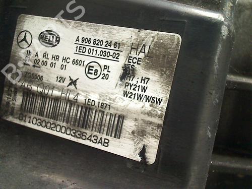 Right headlight MERCEDES-BENZ SPRINTER 3,5-t Platform/Chassis (B906) 316 CDI (906.131, 906.133, 906.135, 906.231, 906.233,... | BP31279634C29