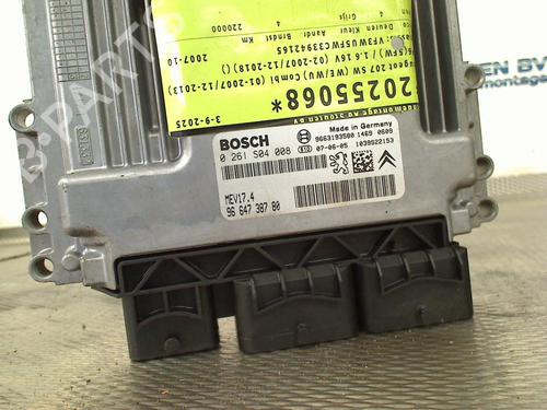 Engine control unit (ECU) PEUGEOT 207 SW (WK_) 1.6 16V | BP29394555M57 