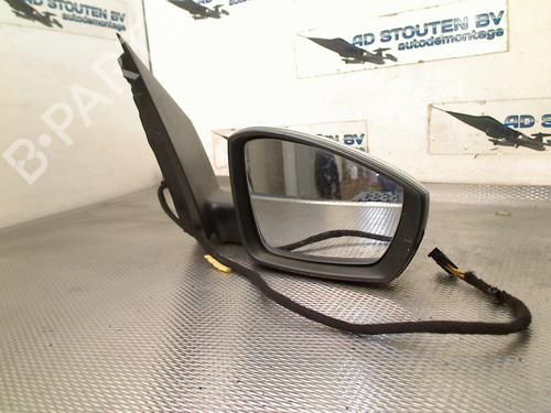 Right mirror VW POLO V (6R1, 6C1) 1.6 TDI | BP29019123C27 