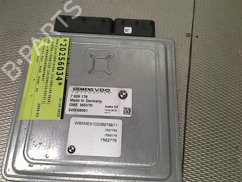 Engine control unit (ECU) BMW 5 (E60) 525 i | BP38461966M57 - Image 4