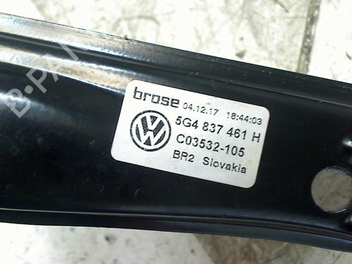 Front left window mechanism VW GOLF VII (5G1, BQ1, BE1, BE2) 1.0 TSI | BP11319391C22 