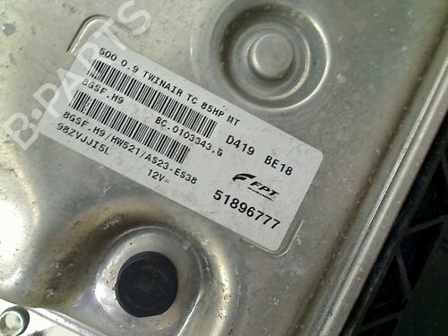 Engine control unit (ECU) FIAT 500 (312_) 0.9 (312AXG1A, 312.AXG11) | BP25754660M57 