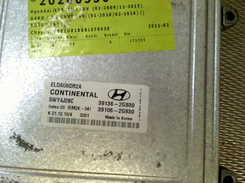 Engine control unit (ECU) HYUNDAI ix35 (LM, EL, ELH) 2.0 | BP39961109M57  - Image 5