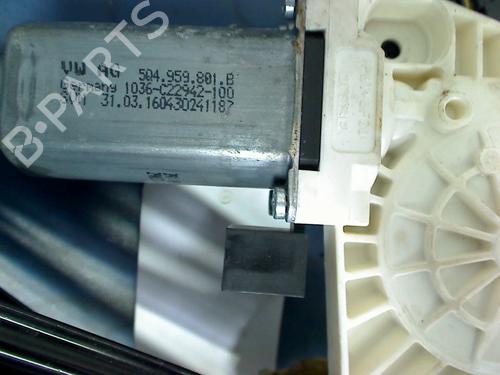 Front left window mechanism VW GOLF VII (5G1, BQ1, BE1, BE2) 1.4 TSI | BP19275837C22