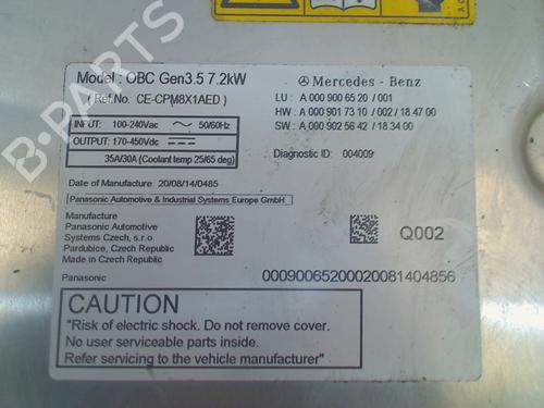Inverter/Converter MERCEDES-BENZ CLA (C118) CLA 250 e (118.386) | BP13125697M119 