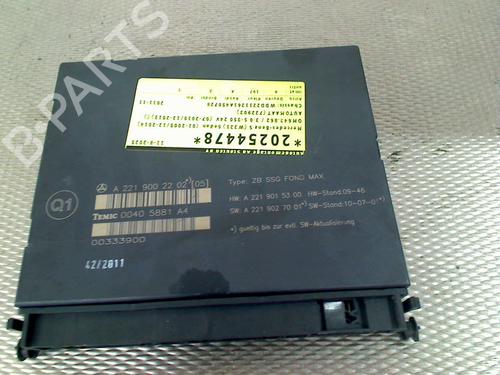 Used Control unit MERCEDES-BENZ S-CLASS (W221, V221) S 350 BlueTec (221.026, 221.126) (258 hp) 30897393