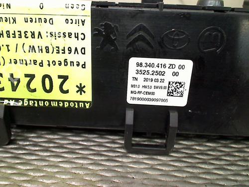 Climate control PEUGEOT PARTNER Box Body/MPV (K9) 1.6 BlueHDI 75 | BP35894193I5 - Image 5