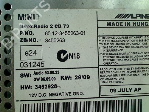 Elektronische module MINI MINI (R56) One | BP29996475M83 