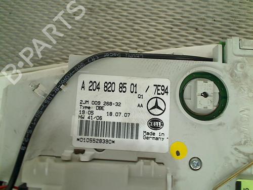 Interior roof light MERCEDES-BENZ C-CLASS (W204) C 200 Kompressor (204.041) | BP27237172I8 