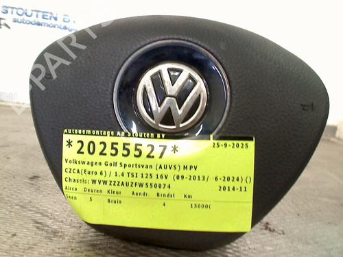 Used Driver airbag VW GOLF SPORTSVAN VII (AM1, AN1) 1.4 TSI (125 hp) 30747721