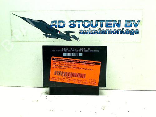 Comfort control module VW POLO IV (9N_, 9A_) 1.4 TDI | BP11304938M56 