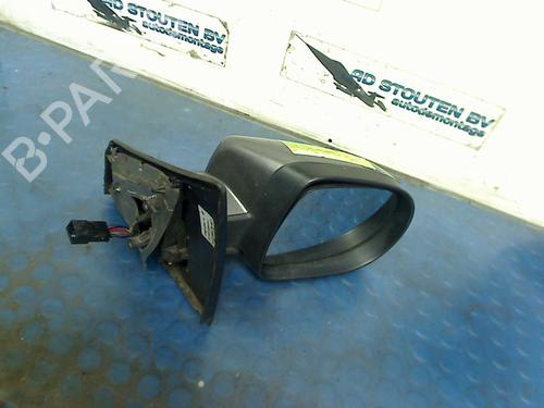 Used Right mirror RENAULT CLIO III Grandtour (KR0/1_) 1.2 16V (KR02, KR0J) (75 hp) 29851278