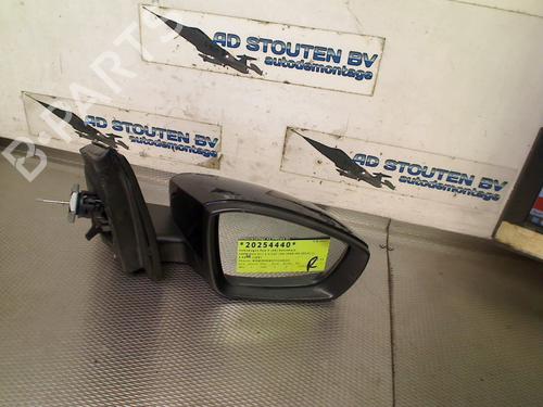 Used Right mirror VW POLO V (6R1, 6C1) 1.2 (60 hp) 29019154