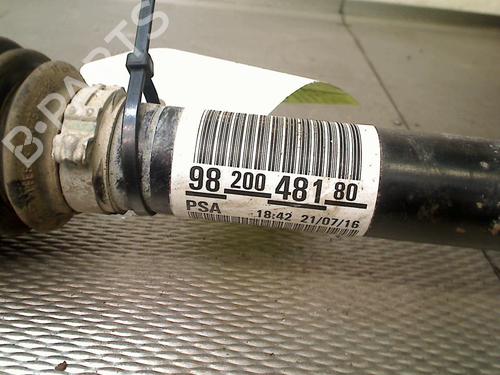 Left front driveshaft PEUGEOT EXPERT Van (V_) 1.6 BlueHDi 115 | BP35981730M38 - Image 3