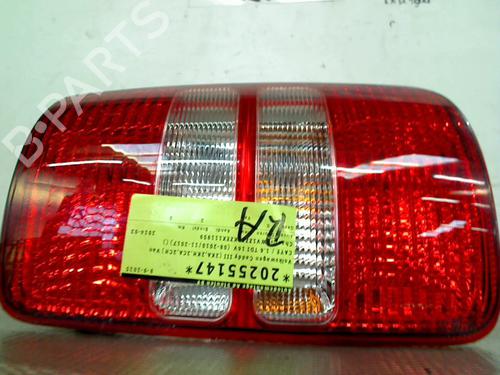 Used Right taillight VW CADDY III Box Body/MPV (2KA, 2KH, 2CA, 2CH) 1.6 TDI (75 hp) 29425379