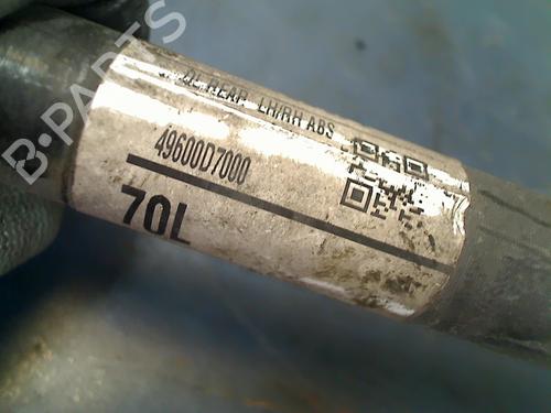 Right rear driveshaft KIA SPORTAGE IV (QL, QLE) 1.6 T-GDI AWD | BP12590856M41 