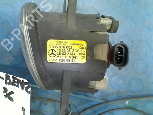 Right front fog light MERCEDES-BENZ A-CLASS (W169) A 150 (169.031, 169.331) | BP15290345C31 