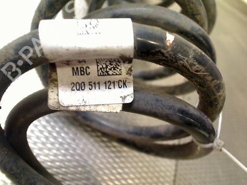 Shock absorber spring VW POLO VI (AW1, BZ1, AE1) 1.0 TSI | BP31060130C152