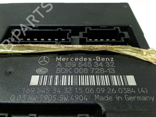 Comfort control module MERCEDES-BENZ A-CLASS (W169) A 150 (169.031, 169.331) | BP11296774M56 