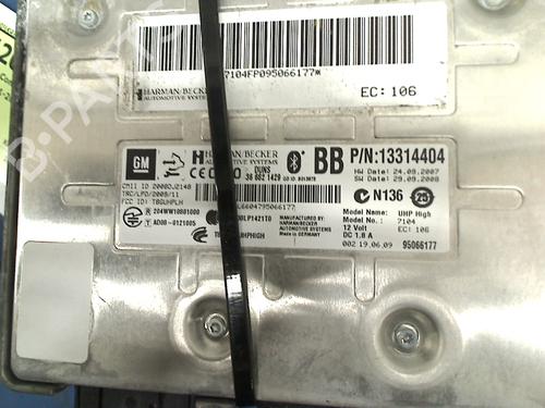 Electronic module OPEL INSIGNIA A Sports Tourer (G09) 1.8 (35) | BP12096464M83 