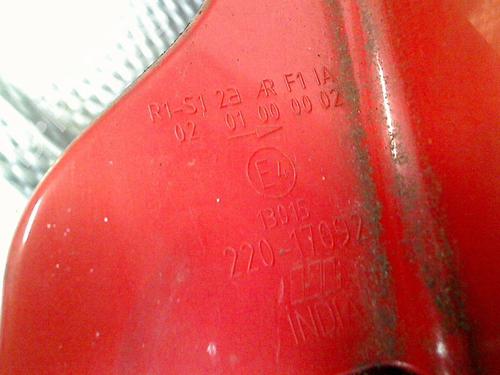 Right taillight NISSAN PIXO (UA0) 1.0 | BP33017945C35 - Image 7