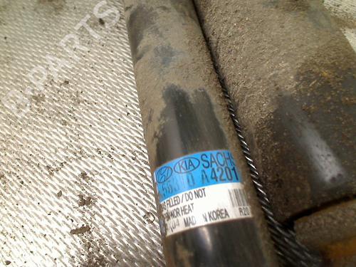 Right rear shock absorber KIA CARENS IV 1.6 GDi | BP31636216M19 