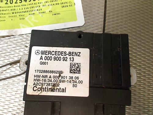 Control unit MERCEDES-BENZ VITO Van (W447) 116 CDI (447.601, 447.603, 447.605) | BP38462069M11  - Image 6