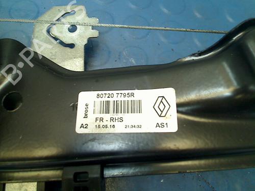 Used Front right window mechanism RENAULT KADJAR (HA_, HL_) 1.5 dCi 110 (HLA3) (110 hp) 13734878