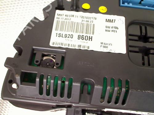Instrument cluster SEAT Mii (KF1, KE1) 1.0 | BP27216768C47 - Image 5