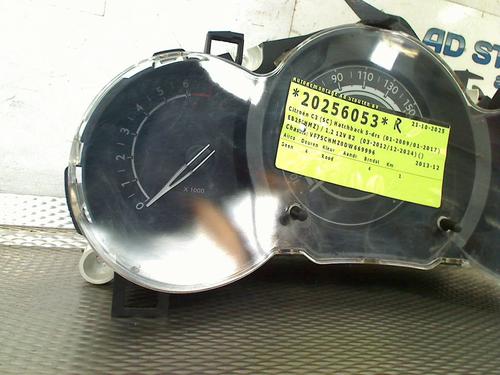 Instrument cluster CITROËN C3 II (SC_) 1.2 VTi 82 | BP31312085C47 - Image 3