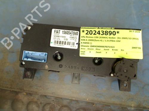 Climate control ALFA ROMEO 159 (939_) 1.9 JTDM 16V (939AXC1B, 939AXC12) | BP22398391I5 