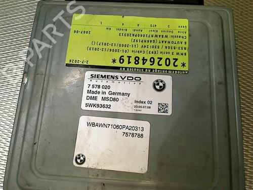 Engine control unit (ECU) BMW 3 Convertible (E93) 330 i | BP38470715M57 - Image 5