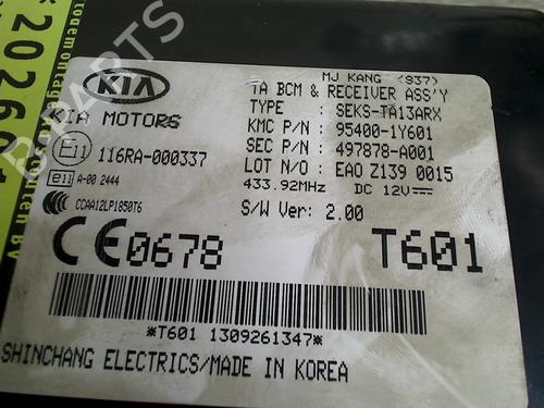 Control unit RENAULT CAPTUR I (J5_, H5_) 0.9 TCe 90 | BP36474851M11  - Image 6