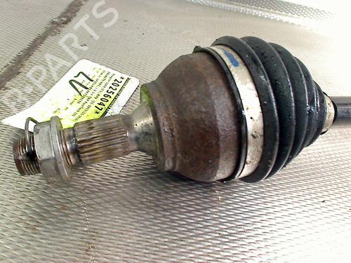 Left front driveshaft PEUGEOT 2008 I (CU_) 1.2 THP 130 / PureTech 130 | BP30742744M38 