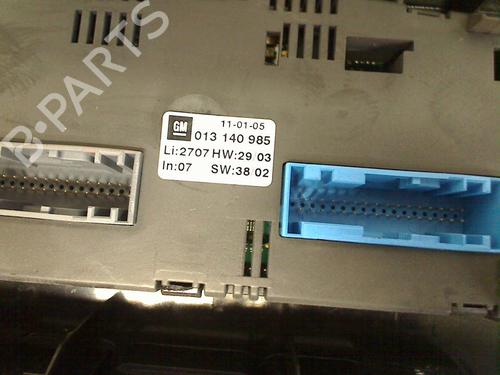 Climate control OPEL ZAFIRA A MPV (T98) 2.2 16V (F75) | BP24104431I5 
