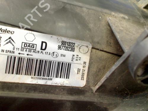 Left headlight PEUGEOT PARTNER Box Body/MPV 1.6 HDi | BP36474878C28 - Image 5