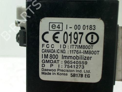 Ignition barrel CHEVROLET AVEO / KALOS Hatchback (T200) 1.4 16V | BP11296374M48 