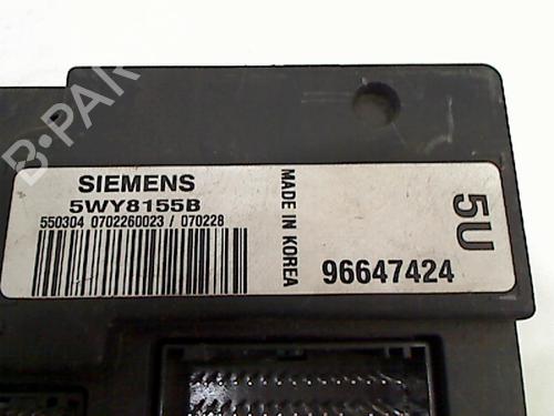 Electronic module CHEVROLET EPICA (KL1_) 2.5 | BP11297137M83 