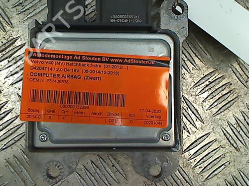 ECU airbags VOLVO V40 Hatchback (525) D4 | BP11312718M53 