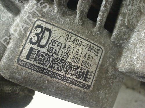 Alternator SUZUKI GRAND VITARA II (JT, TE, TD) 2.4 All-wheel Drive (JB424) | BP11319381M7 