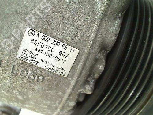 AC compressor MERCEDES-BENZ A-CLASS (W169) A 180 (169.032, 169.332) | BP20718816M34 