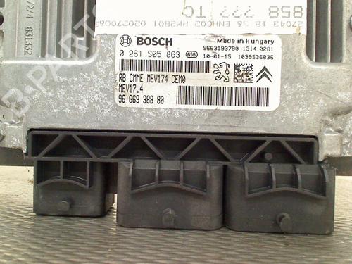 Engine control unit (ECU) PEUGEOT 5008 (0U_, 0E_) 1.6 16V | BP30439472M57
