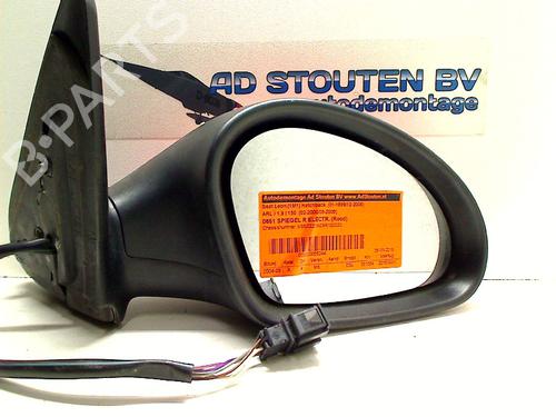 Used Right mirror SEAT LEON (1M1) 1.9 TDI (150 hp) 11299535