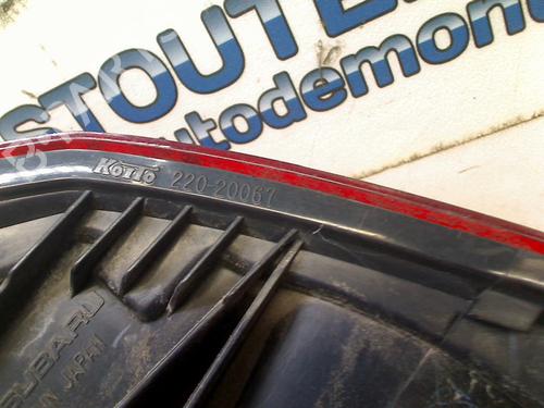Right taillight SUBARU LEGACY V Estate (BR) 2.0 i AWD | BP31331903C35 