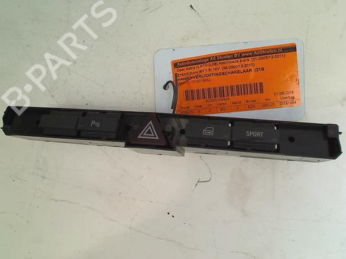 Used Warning switch OPEL ASTRA H GTC (A04) 1.8 (L08) (125 hp) 13123885