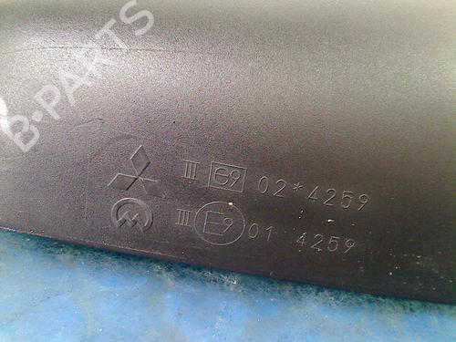 Right mirror MITSUBISHI COLT VI (Z3_A, Z2_A) 1.1 (Z31A, Z32A) | BP15079698C27 